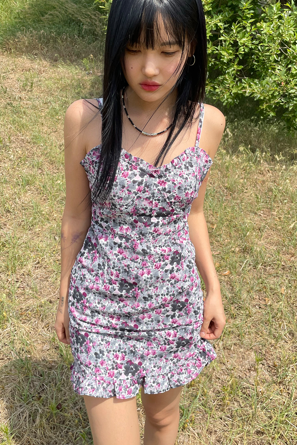 mini floral dress