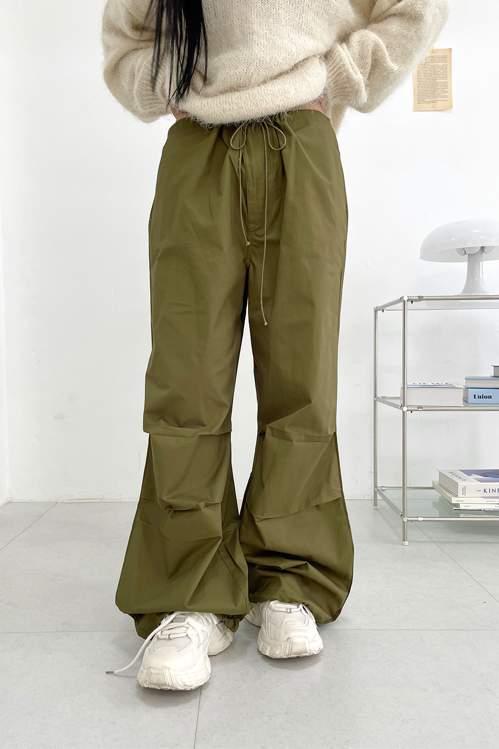 big wide string pants (2colors)