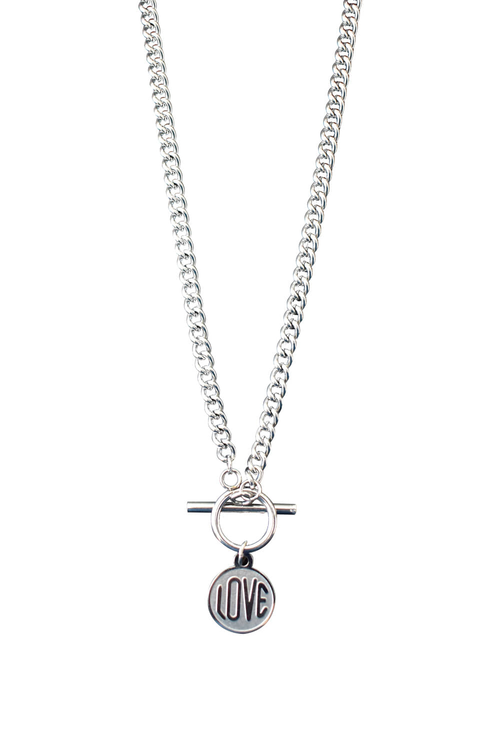 love circle necklace