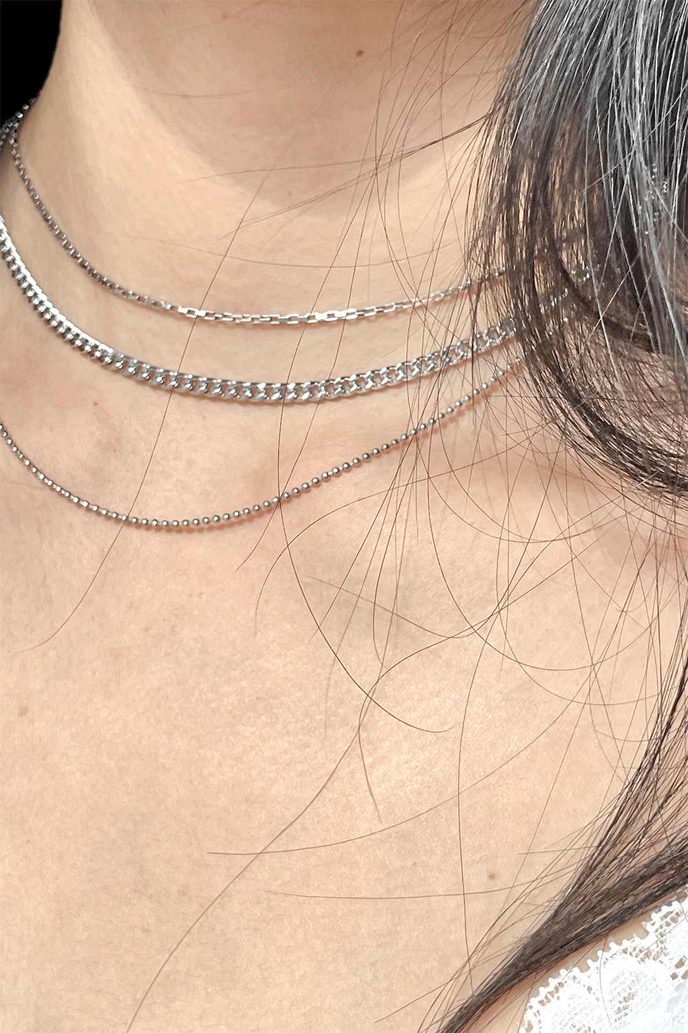 shine layered necklace