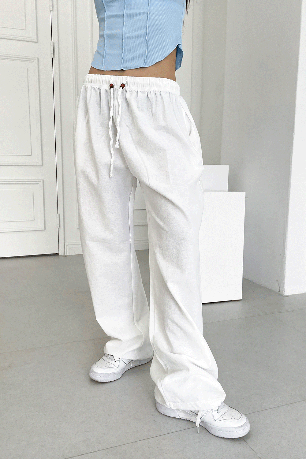 linen banding pants (5colors)