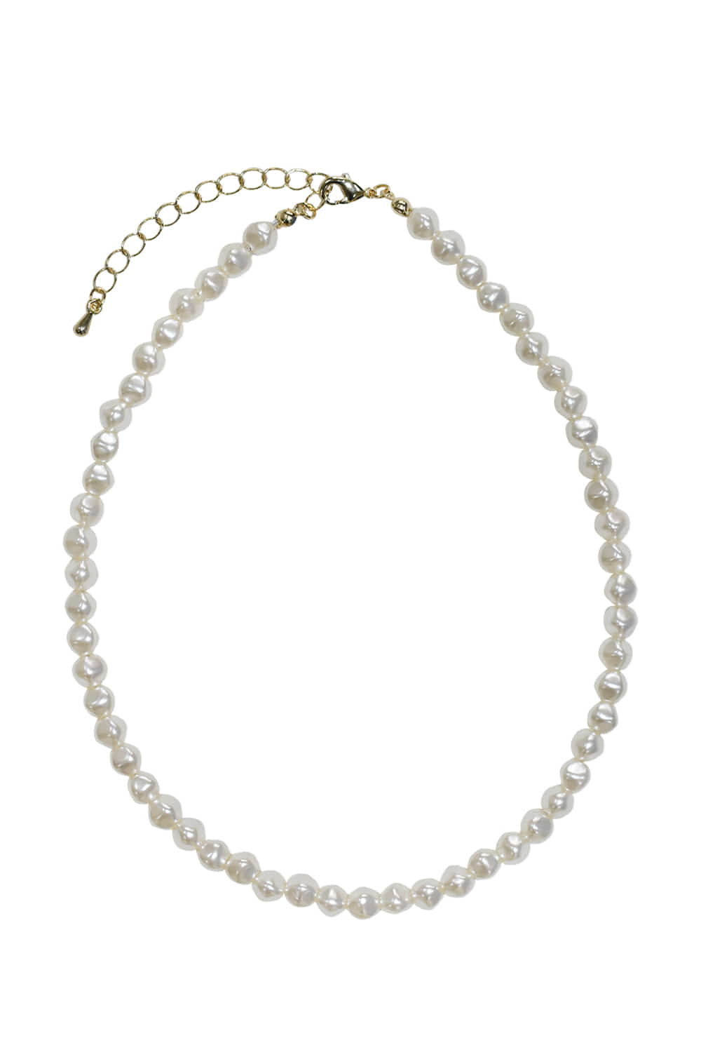 pebble pearl necklace