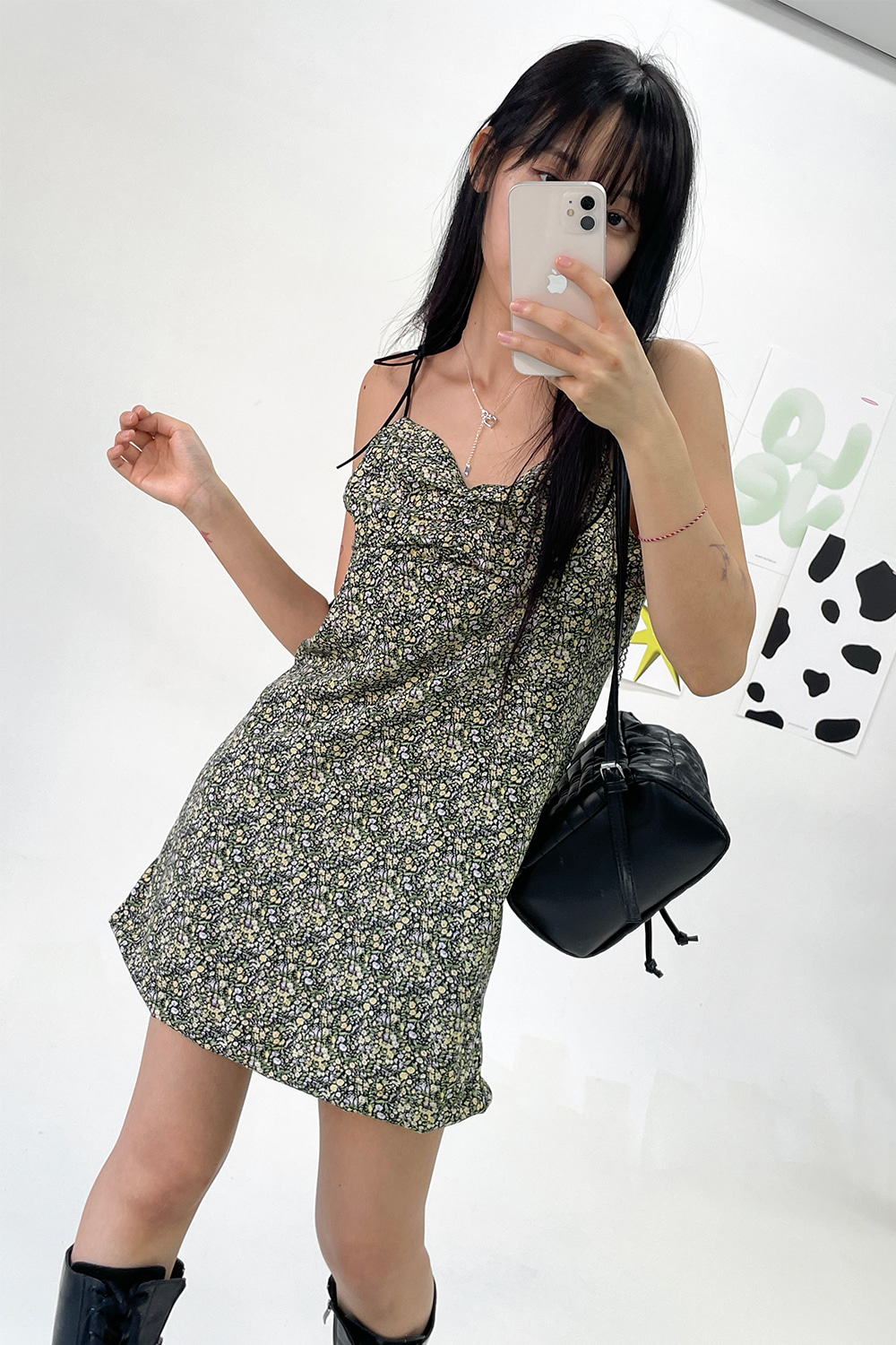 spring baby mini dress (2colors)