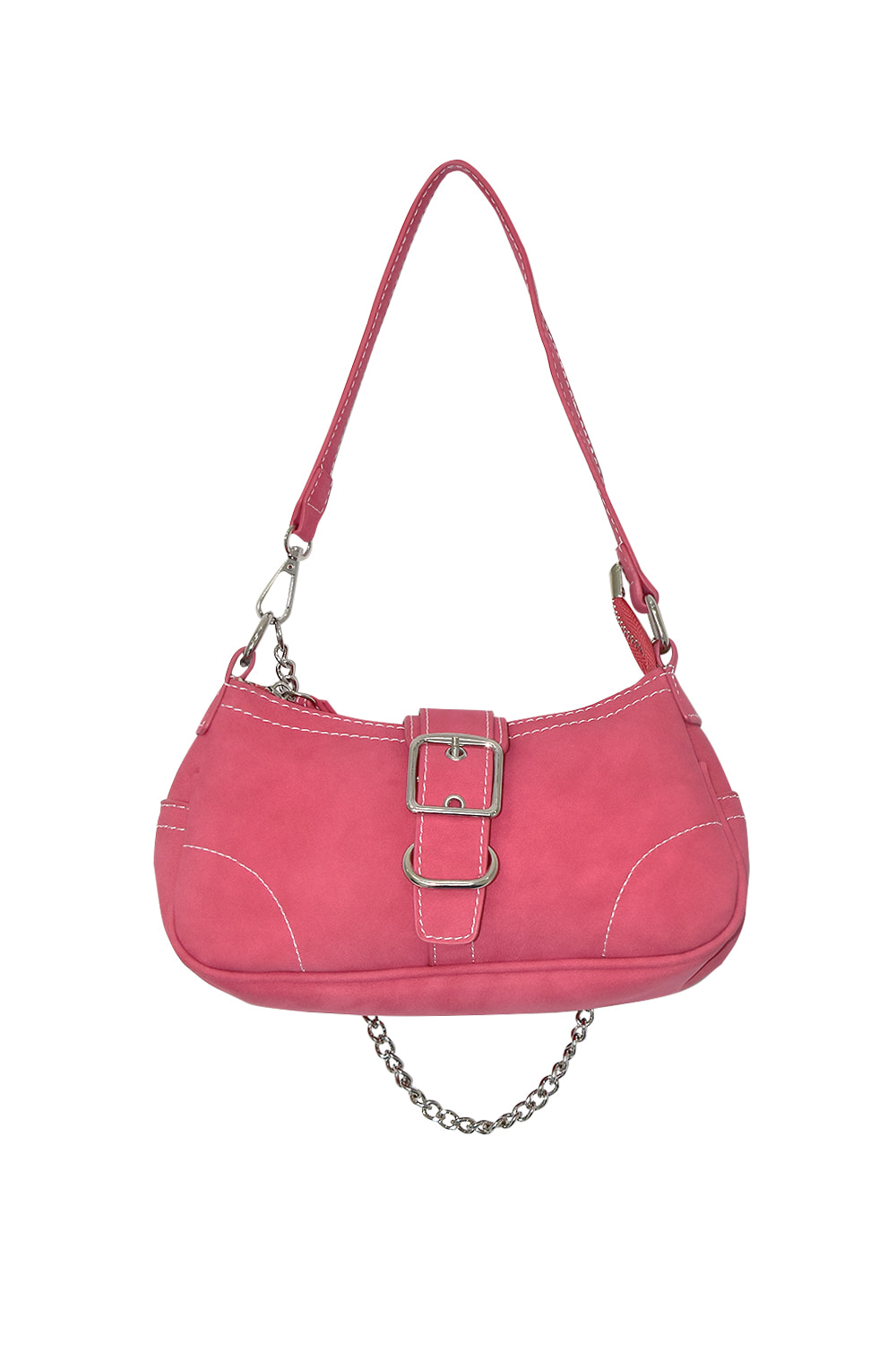 pink belt mini bag