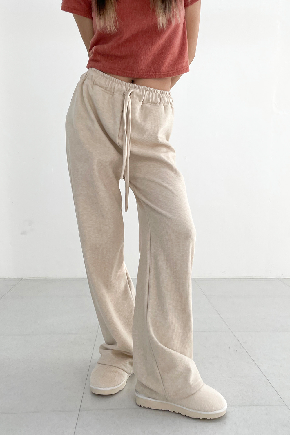 mu- banding pants (2colors)